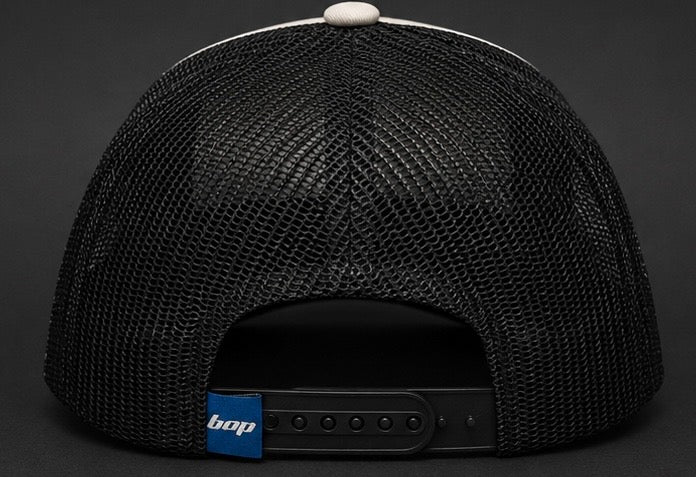 BOP Trucker Snapback — Grey/Dark Navy